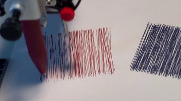 Inktober - Bulky on the Axidraw V3/A3 Pen Plotter