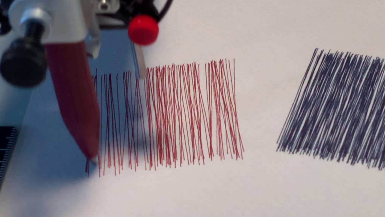 Inktober - Bulky on the Axidraw V3/A3 Pen Plotter