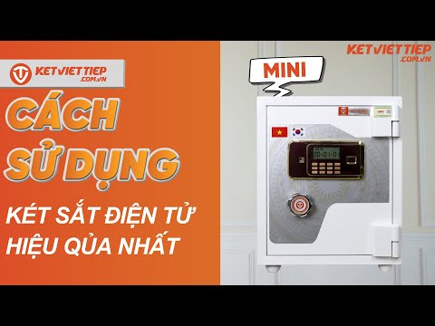 Video Cách Sử Dụng Két Sắt Điện Tử Việt Tiệp Hiệu Quả Nhất... - youtube