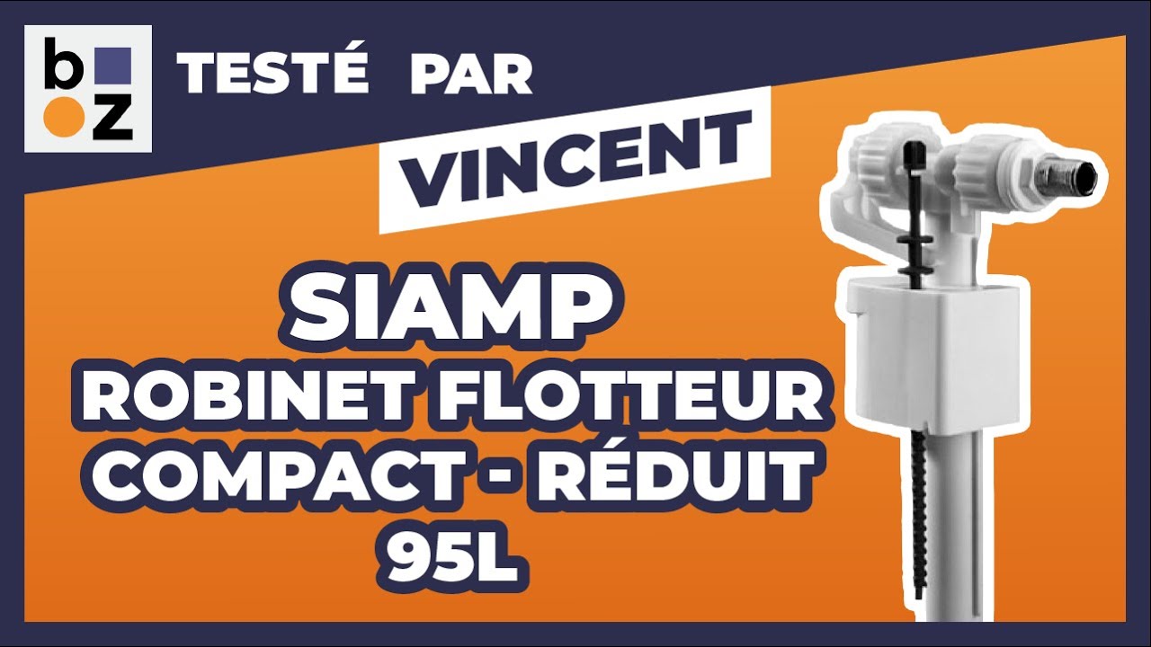 Robinet flotteur Compact 95L - Encombrement réduit SIAMP