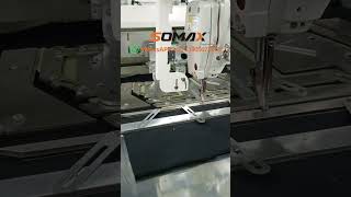 Automatic Kangaroo Bag/ pocket Attaching sewing machine #kangaroo #sportwear #hoodie #ytshorts