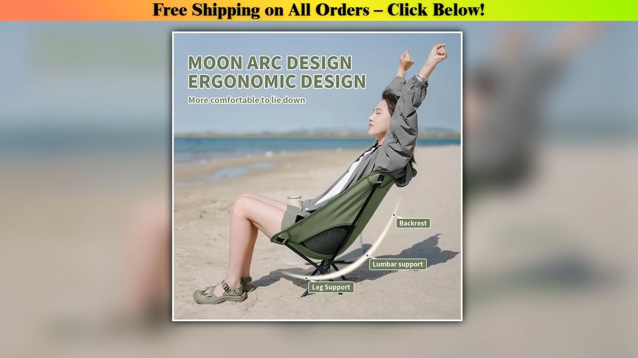 Naturehike Camping Chair Yl08 Moon Chair Outdoor Folding Chair Camping Chair Picnic Portable