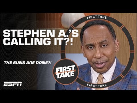 Stephen A. believes the Phoenix Suns are COOKED! 😳 | First Take