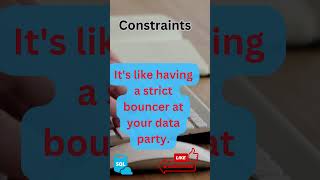 SQL Constraints Unleashed: 60 Seconds to Data Integrity! #shorts  #sqlforbeginners