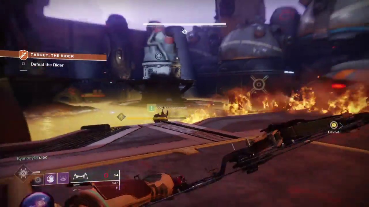 KILLING THE RIDER destiny 2 forsaken baron - YouTube