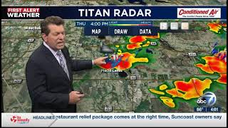 WWSB Radar tools and front from windshield