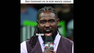 Brock Lesnar took Revenge on Oba Femi 🗿