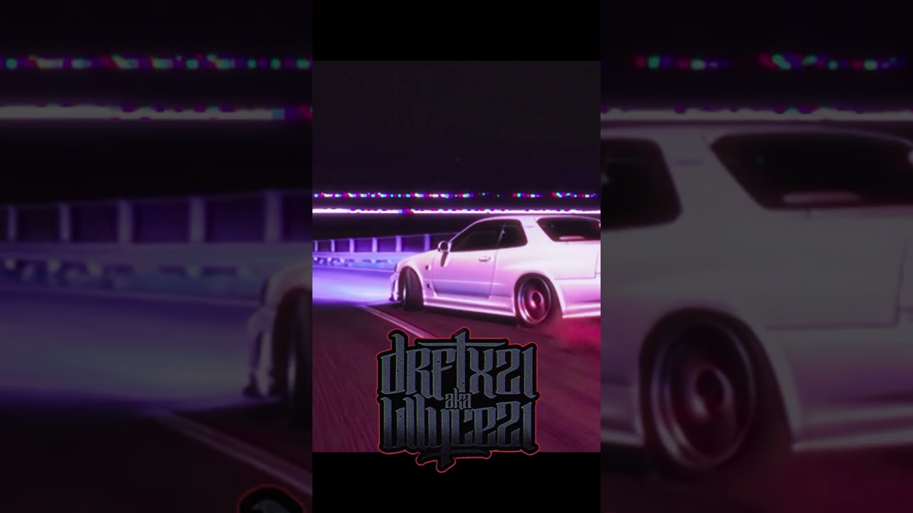 short Purple Wave Cruise Night Drive Phonk Trap Slow 808s, Deep Bass, Neon Highway Vibes #nightdrive