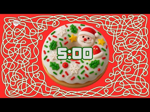 5 Minute Timer Bomb CHRISTMAS DONUT