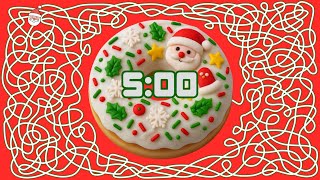 5 Minute Timer Bomb CHRISTMAS DONUT