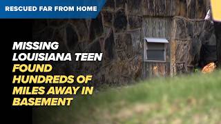 Missing 13-year-old Louisiana girl found hidden in Pittsburgh basement | Two men arrested
