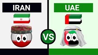 IRAN VS UAE COUNTRY COMPARISON 2024
