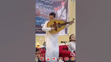 حصريأ 2023 شاهد جنون ملك الفن اصيل ابوبكر وهو يرقص ويعزف جنان الحضرين 