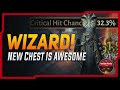 Wizard new chest is awesome for pvp  insane cc  test  diablo immortal