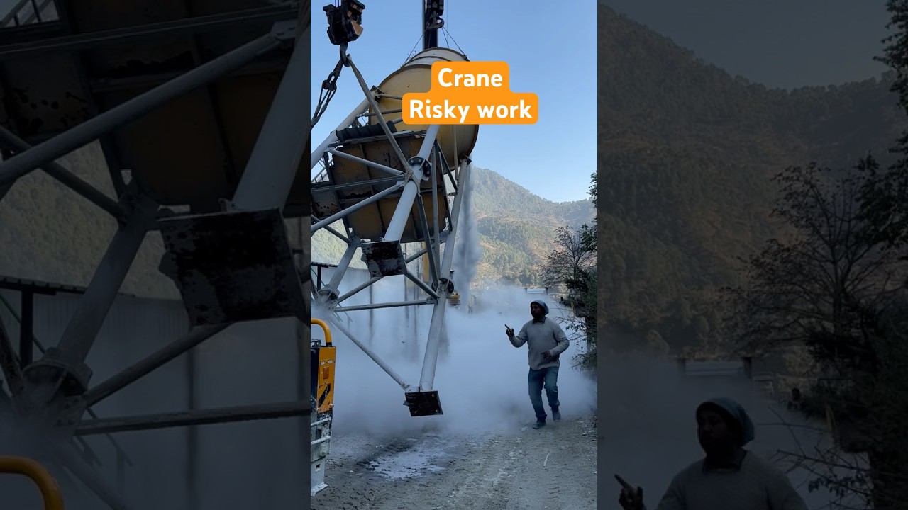 Crane Rishki work 😳 