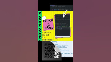 QR code Generation #python #pythonprogramming #learning #qr #qrcode #qrscanner #coding #project