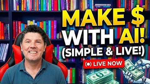 🔴LIVE Bill McIntosh Show: How o Make Money With AI The Simple Way