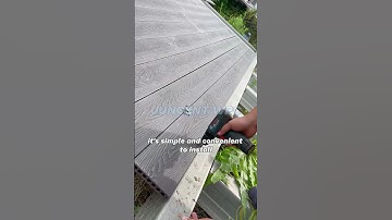 wood-plastic composite decking. #wpcdecking #wpcflooring #wpc #decking #wpcfence #wpccertification