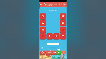 Wordbrain 2 Middle Ages Event Day 20 2023 Answers