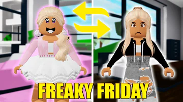 FREAKY FRIDAY!! **BROOKHAVEN ROLEPLAY** | JKREW GAMING