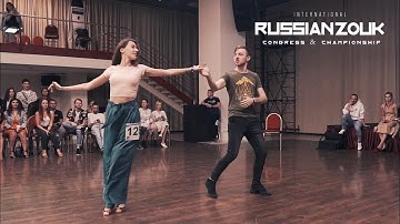 Russian Zouk Congress 2021. Anton Kolomin & Vikki #Zouk Intermediate Final