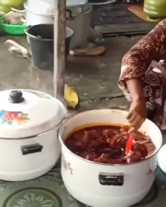 Vidio Tik Tok ibu-ibu masak