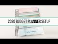 2020 BUDGET PLANNER SETUP | Erin Condren Deluxe Monthly Planner
