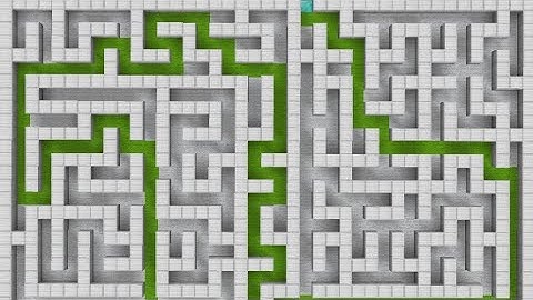 Pathfinding Algorithm In Minecraft Bedrock (v2)