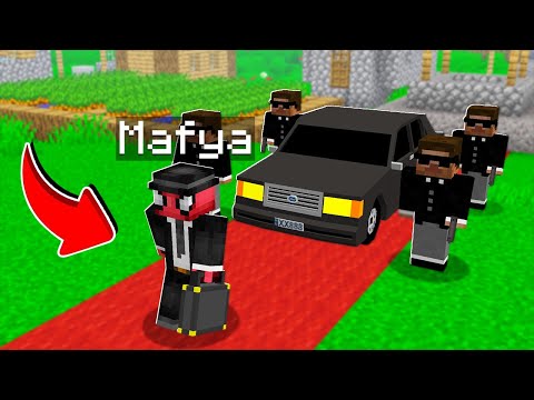 FERİTED KÖYDE MAFYA OLDU 🎩 - Minecraft