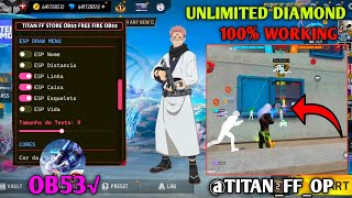 OB53 FREE FIRE MOD MENU || UNLIMITED DIAMOND HACK || FF MOD MENU APK 2026 || FREE FIRE PENAL OB53 ||