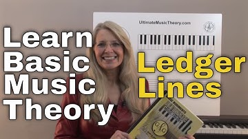 Ledger Lines - Music Theory: Lesson 1 - UltimateMusicTheory.com
