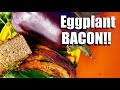 How to Make Eggplant Bacon & an Eggplant Lettuce Tomato Avocado Sandwich (ELTA) // Garden to Table