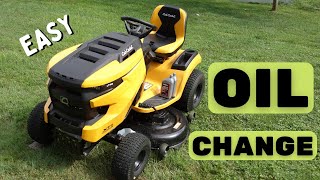 Cub Cadet XT1 Enduro | How to Change the Oil