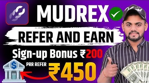 Mudrex Refer And Earn Sign-up Bonus Flat ₹200/ In Bank | Mudrex Refer And Earn | Mudrex Crypto App