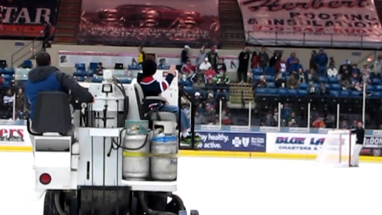 Zamboni Ride YouTube