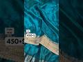 Banarasi tissue silk saree with fancy gold embroidered & stone work lace border