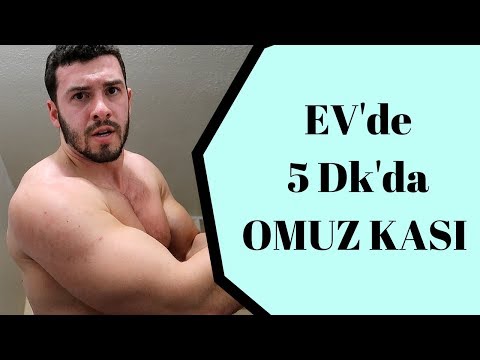 5 Dakika’da Ev’de EKİPMANSIZ OMUZ KASI YAP !!