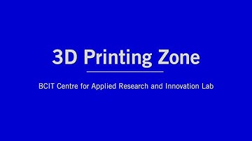 BCIT CARI Lab 3D Printers