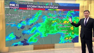 Florida Rain & Wind - Orlando Thu 4/9 Forecast - Meteorologist Brooks Garner