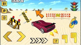 Extreme Stunts Tracks Stunt Car Driving Games 19 "Checkpoints" Android Gameplay Video #2 screenshot 3