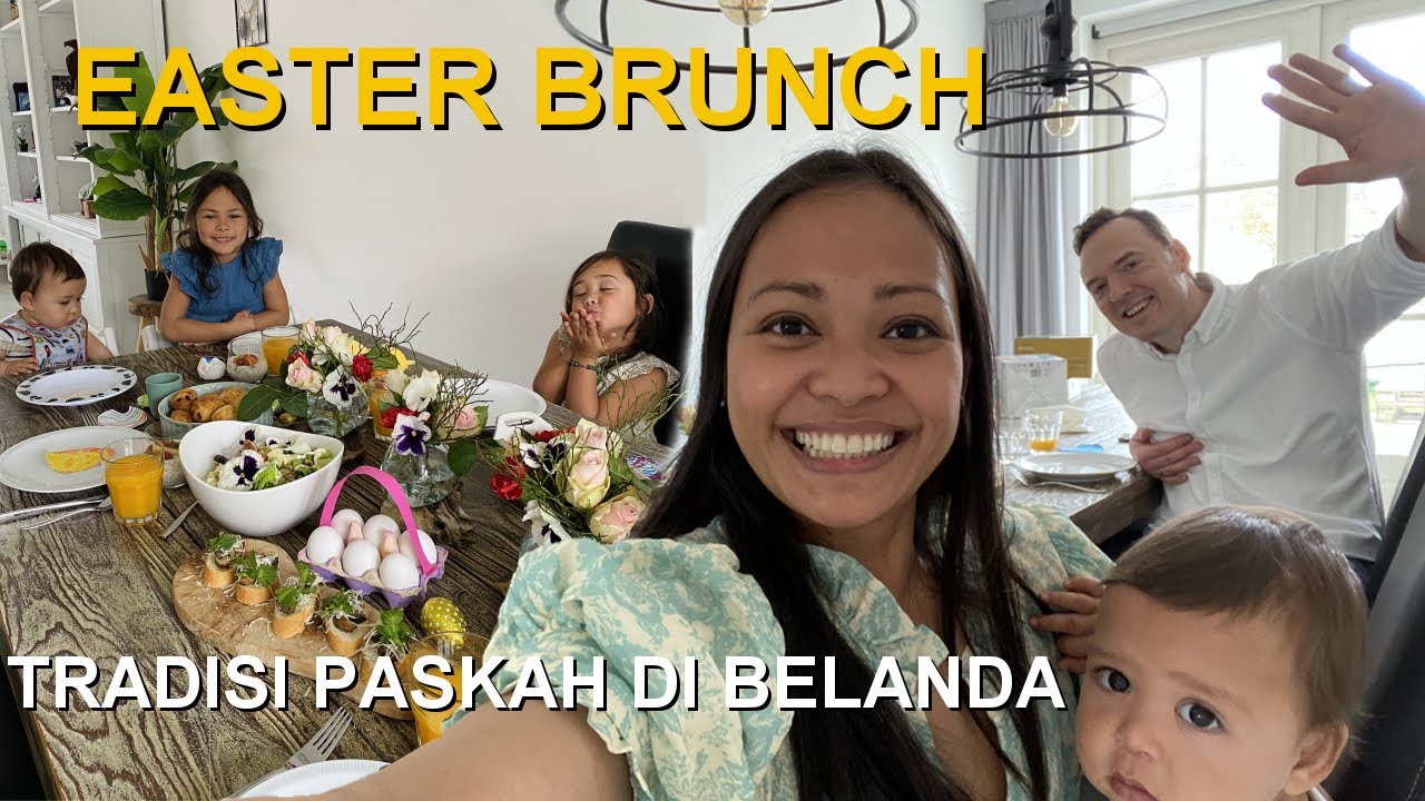 EASTER BRUNCH, TRADISI PASKAH DI BELANDA! SEMUA MAKANANNYA BUAT SENDIRI 🤤🌷🐇