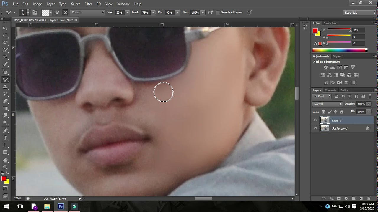 photoshop make image cleaner photoshop make image cleaner