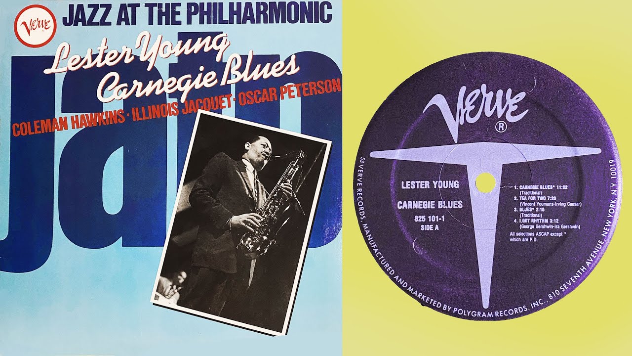 Lester Willis Young I cover the waterfront (from the vinyl LP Jazz at