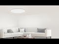 Xiaomi Yeelight Bright Moon LED Intelligent Ceiling Lamp - яркий светильник с RGB подсветкой