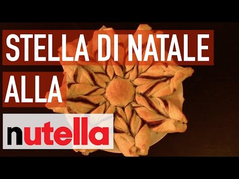 Stella Di Natale Nutella.Stella Di Natale Alla Nutella Cima In Cucina Prima E Ultima Volta Youtube