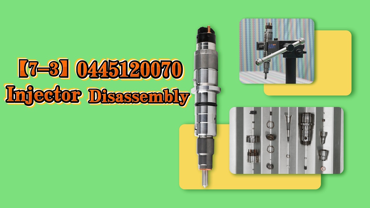 【7-3】Disassembly Guide for Fuel Injector 0445120070