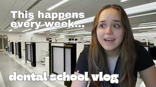 Dental School Clinic Vlog! Nothing ever goes to plan... (Week In My Life in Dental School)