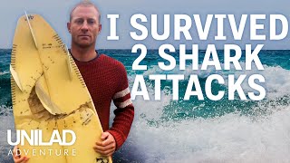 &quot;I Survived The Only Double Shark Attack Caught On Camera&quot; 🦈 | UNILAD Adventure