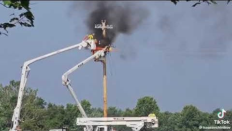 Lineman Rescue Arcflash fire