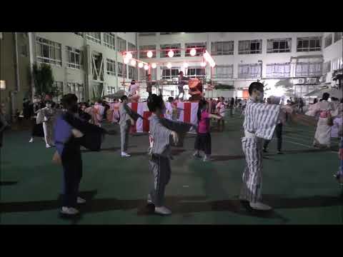 銀座カンカン娘　2022年久松小学校盆踊り７